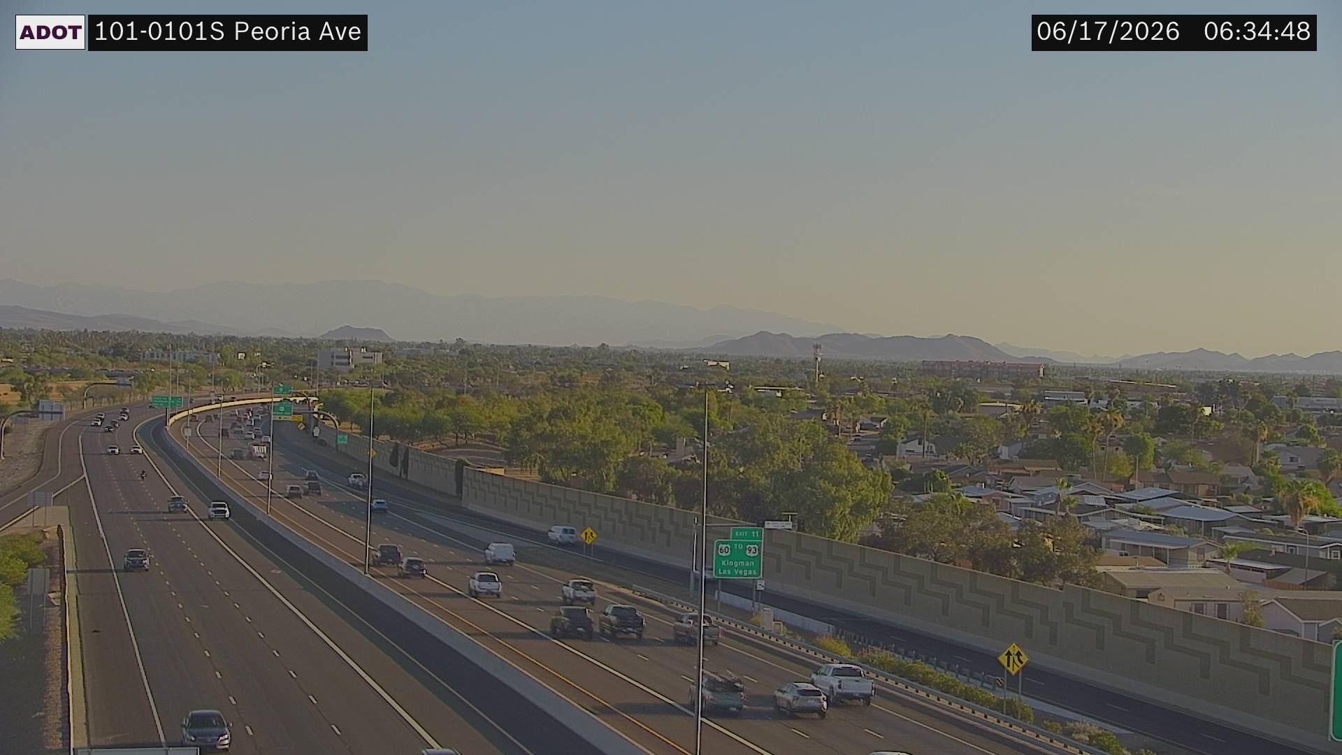 Live snapshot from SR-101 @Peoria Ave