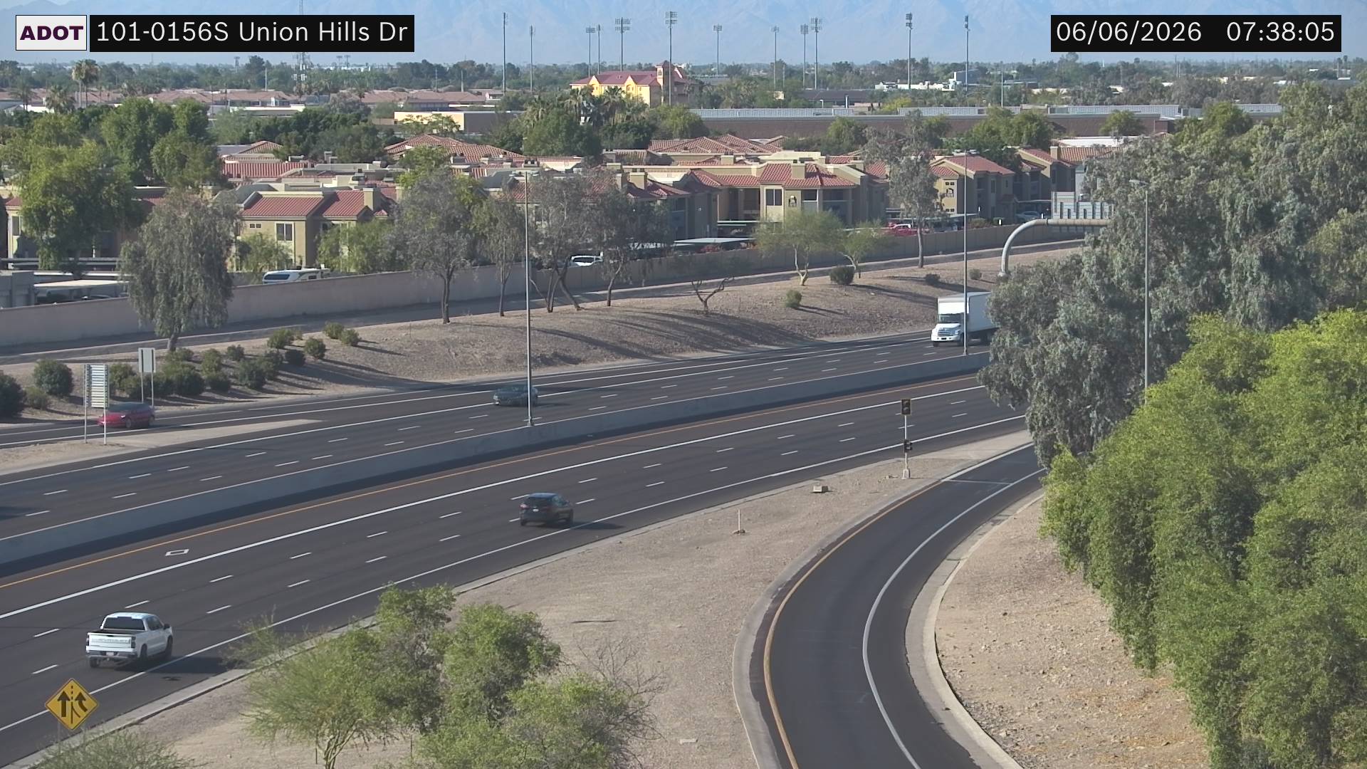 Live snapshot from SR-101 @Union Hills Dr