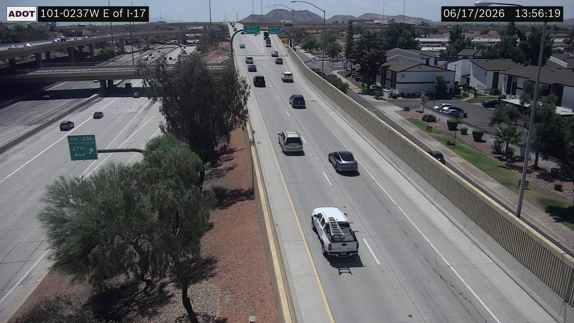 Live snapshot from SR-101 @E of I-17
