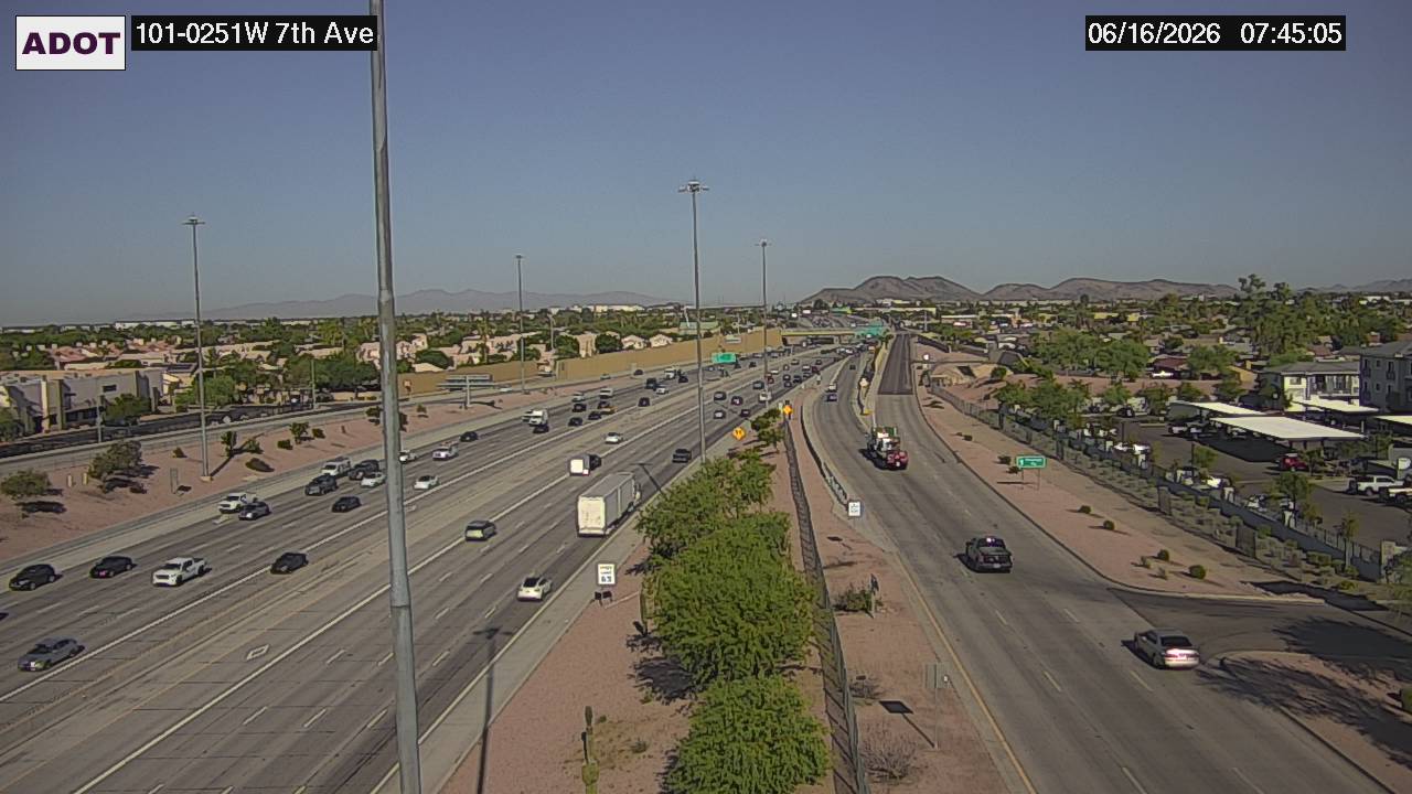 Live snapshot from SR-101 @7th Ave