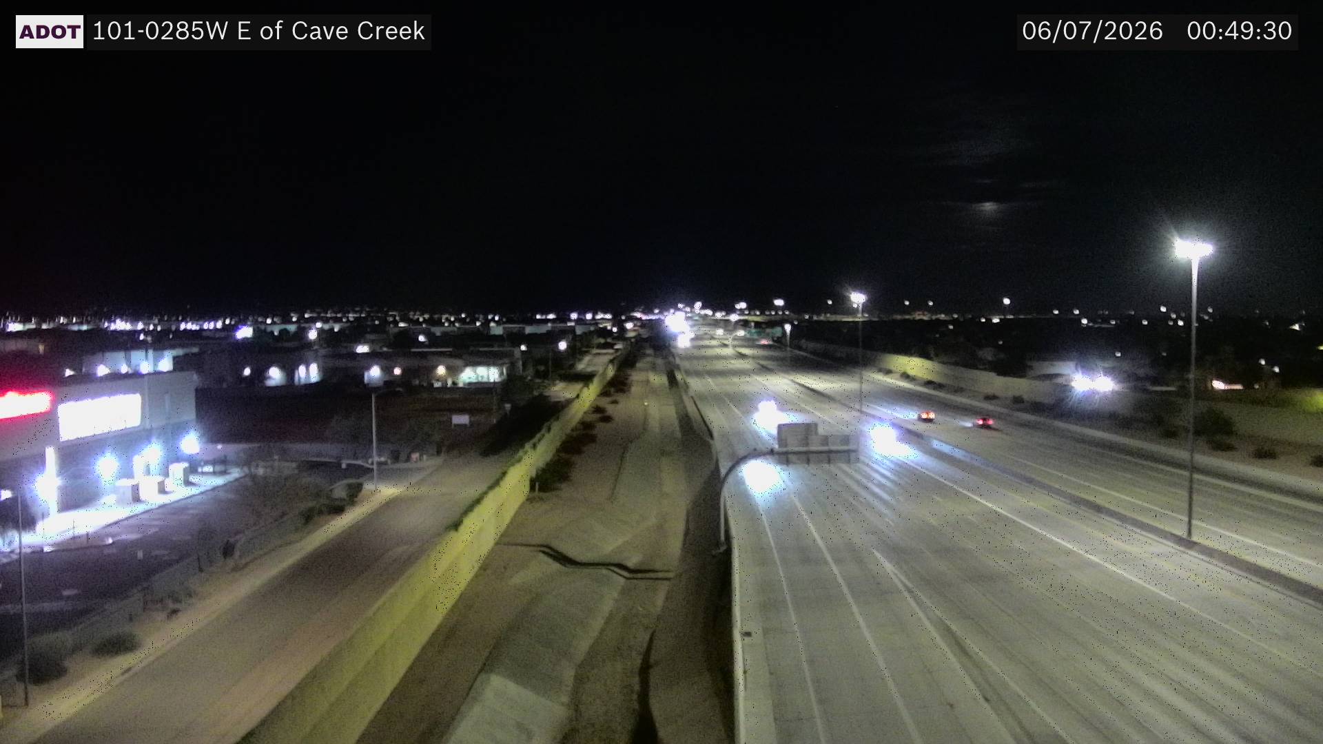 Live snapshot from SR-101 @E of Cave Creek Rd