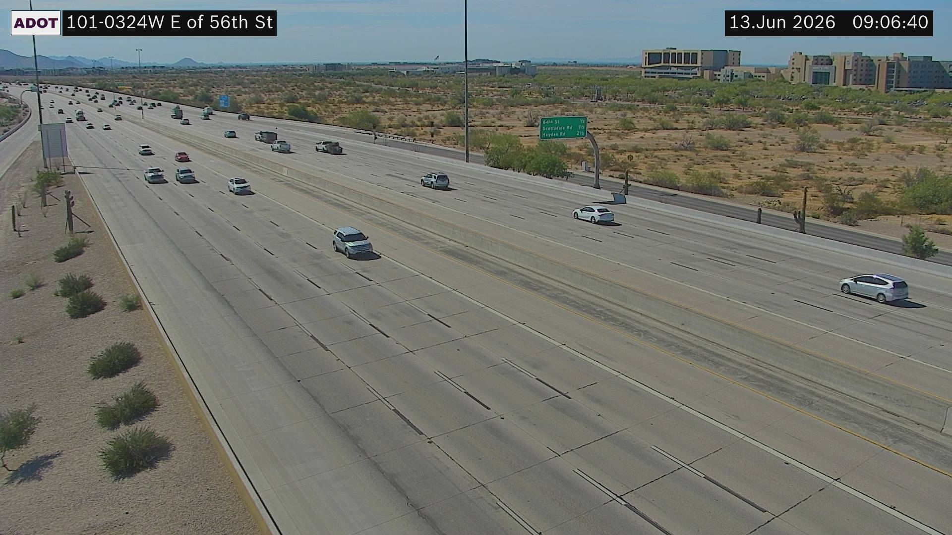 Live snapshot from SR-101 @E of 56th St