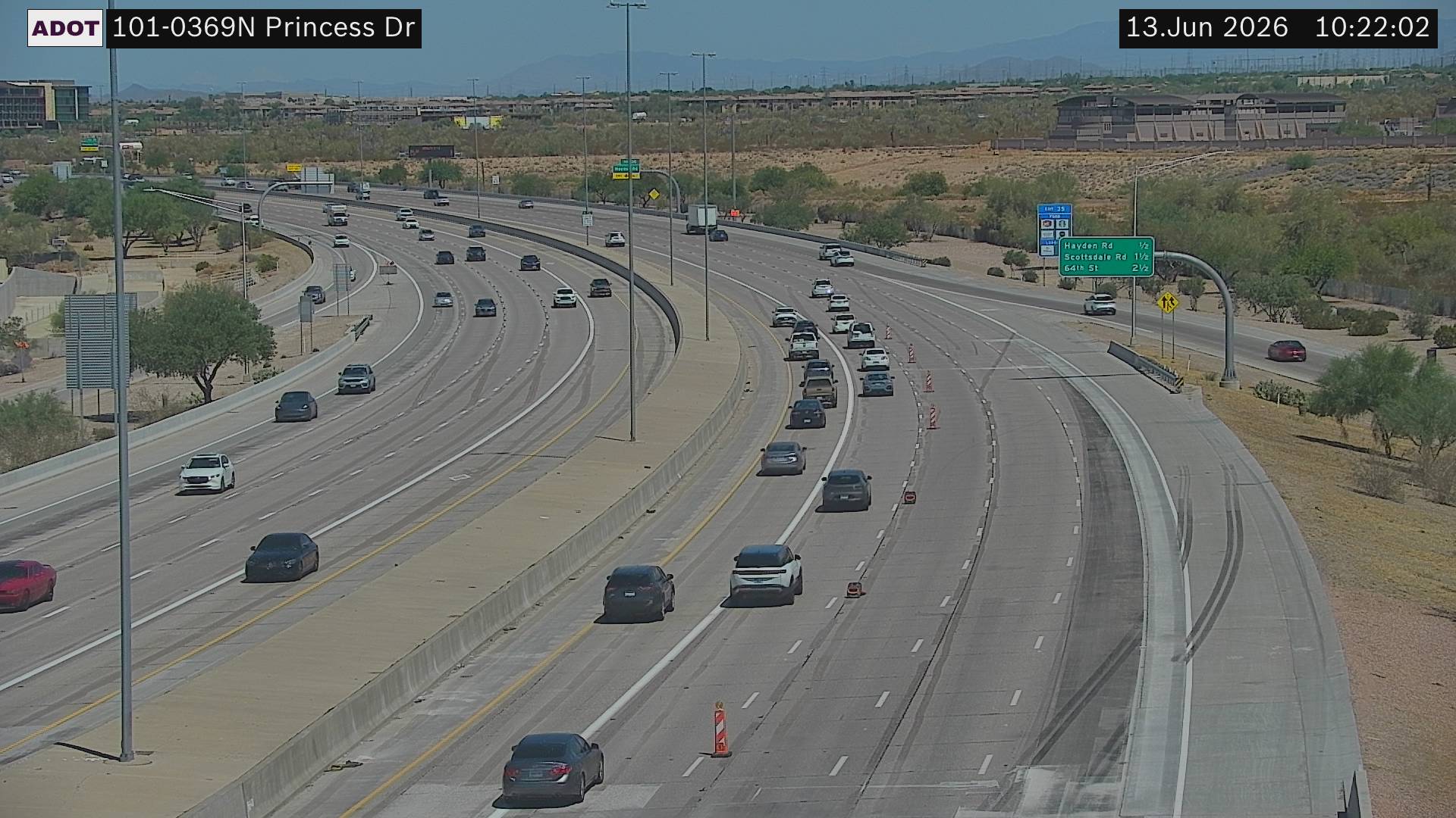 Live snapshot from SR-101 @Princess Dr