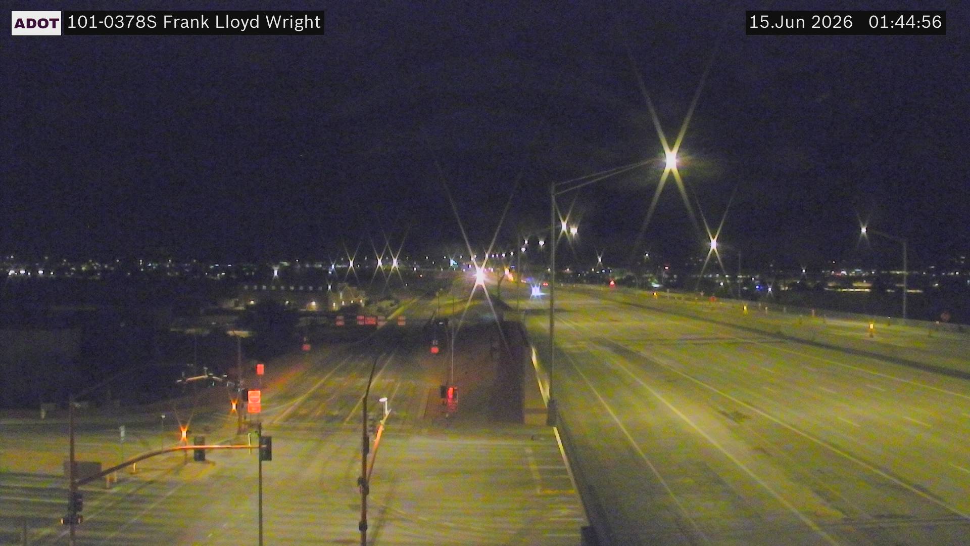 Live snapshot from SR-101 @Frank Lloyd Wright