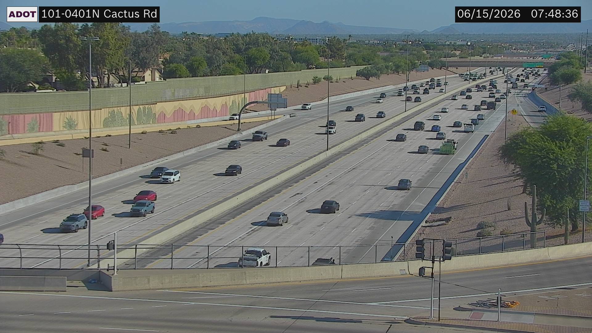 Live snapshot from SR-101 @Cactus Rd