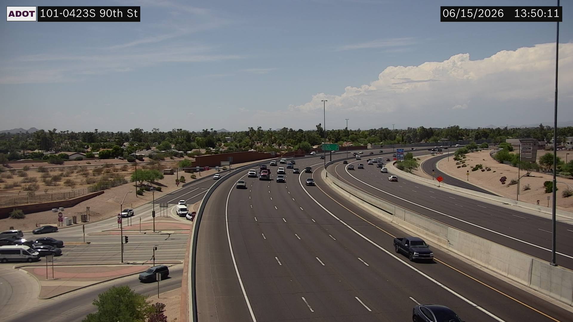 Live snapshot from SR-101 @90th St
