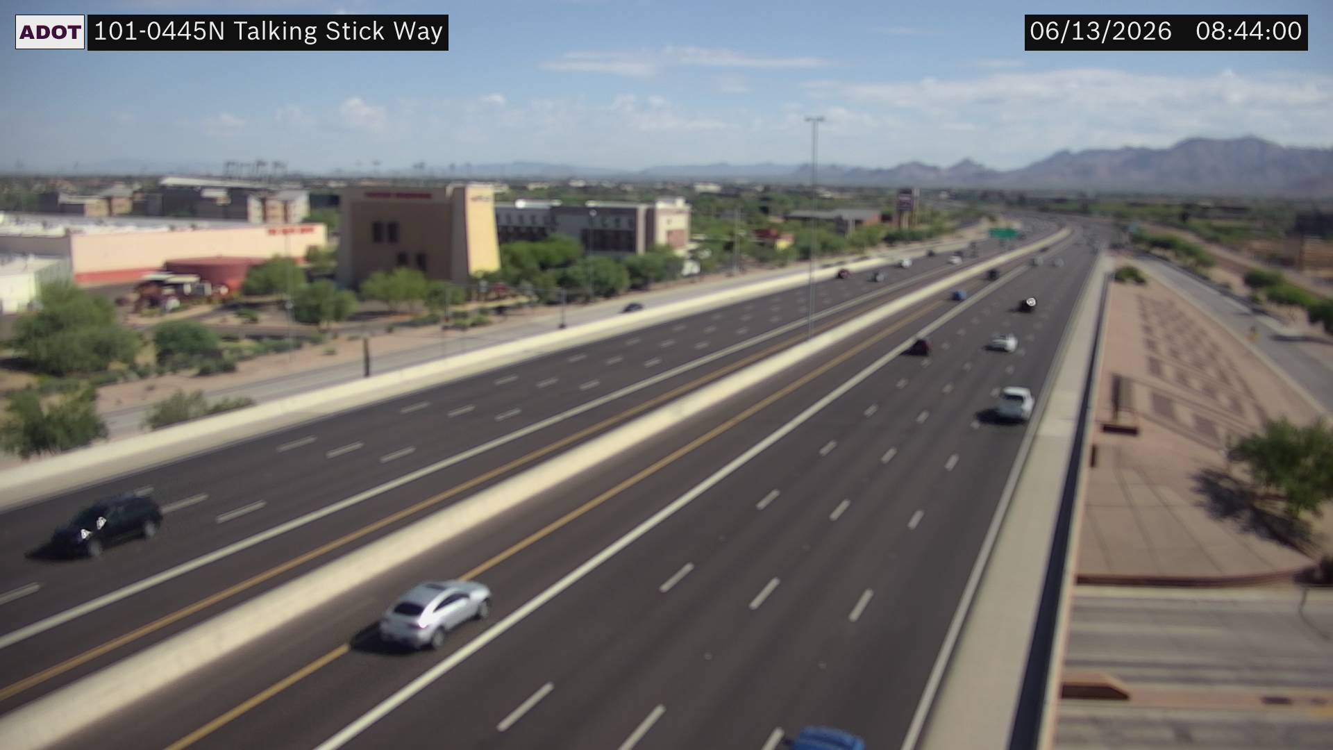 Live snapshot from SR-101 @Talking Stick Way