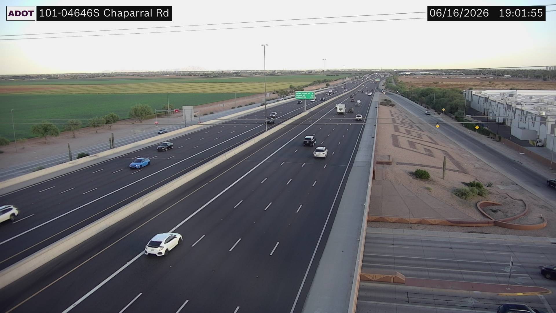 Live snapshot from SR-101 @Chaparral Rd