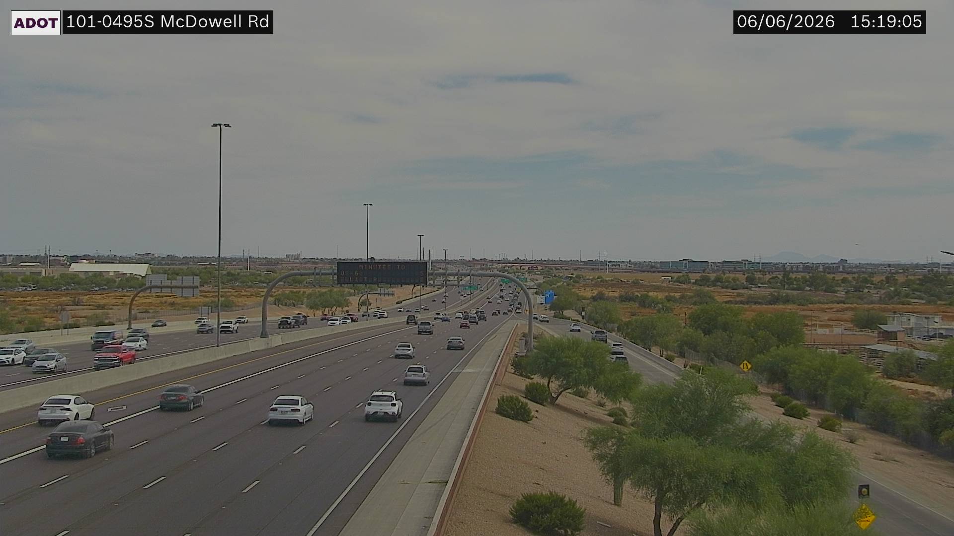 Live snapshot from SR-101 @McDowell Rd
