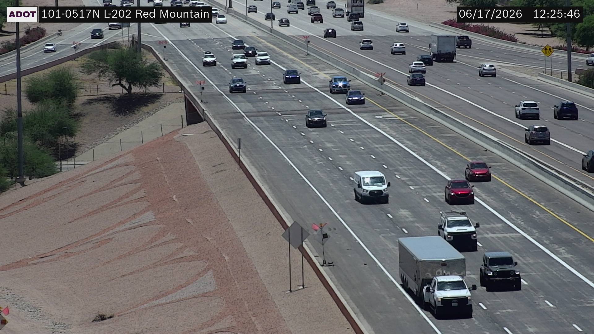 Live snapshot from SR-101 @L-202 Red Mountain