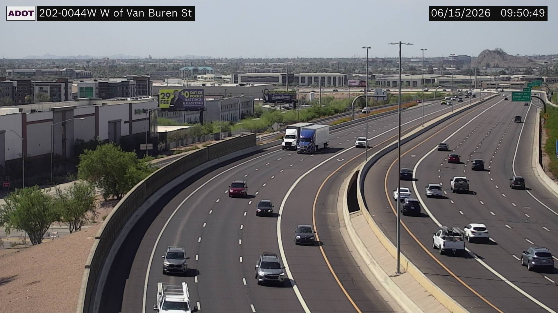 Live snapshot from SR-202 @W of Van Buren St