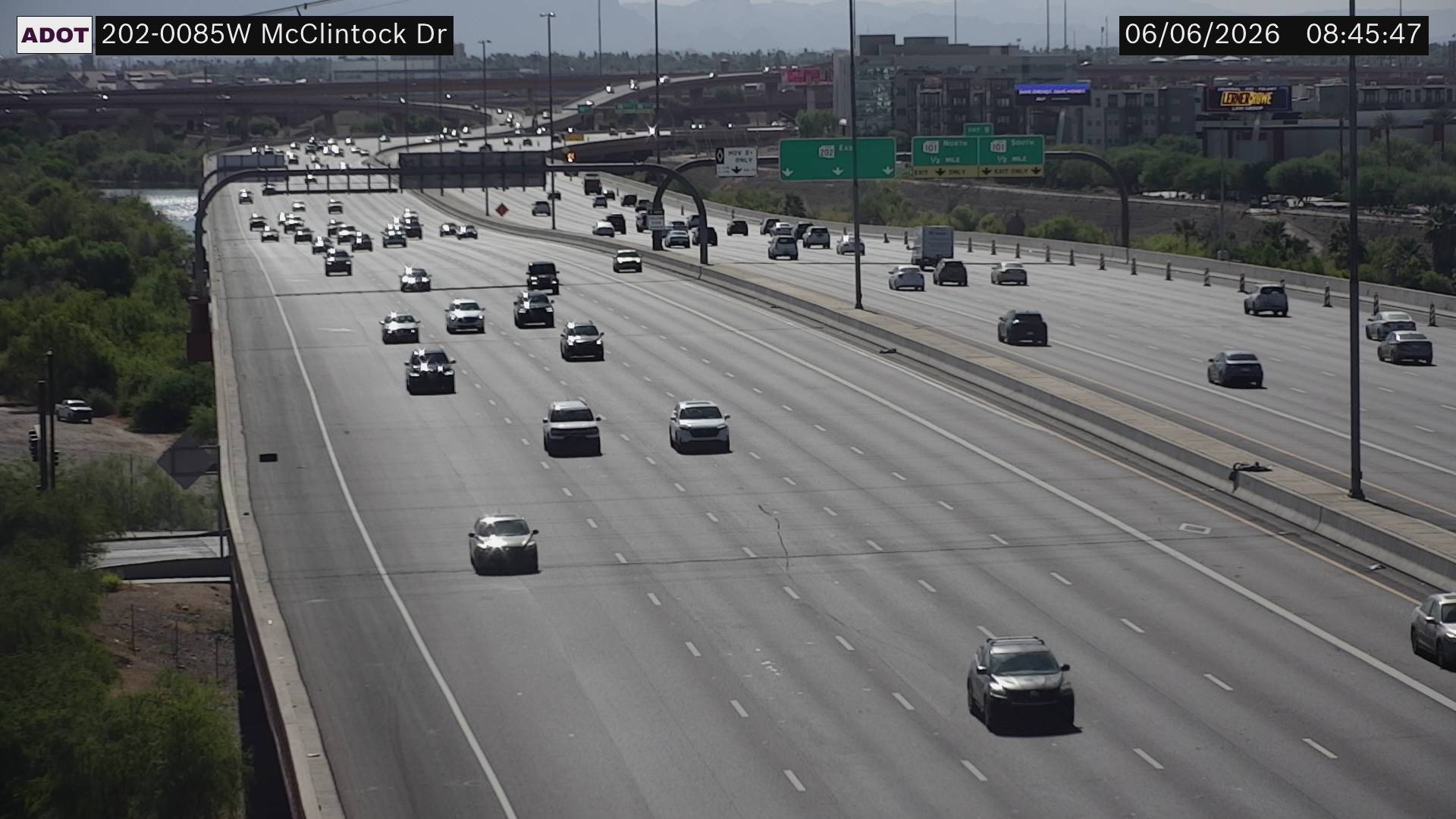 Live snapshot from SR-202 @McClintock Dr