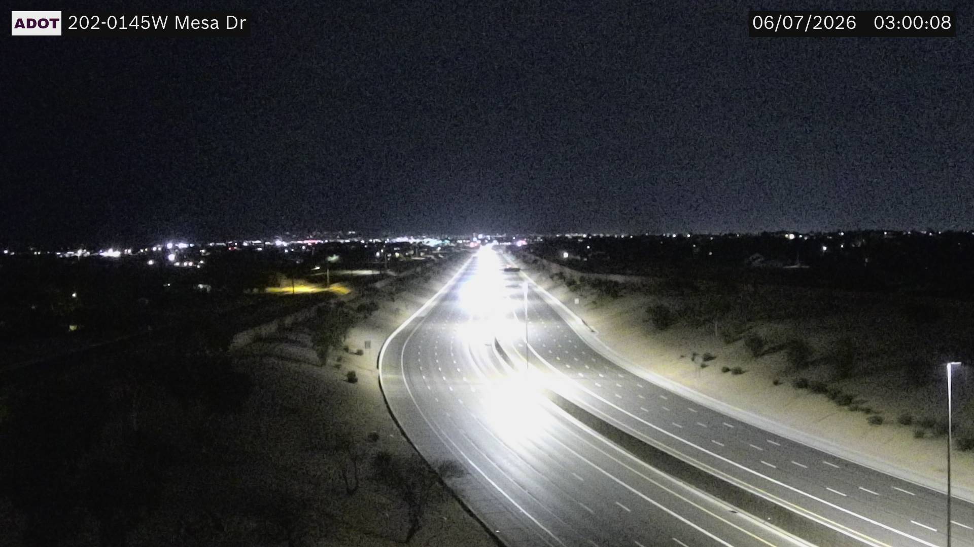 Live snapshot from SR-202 @Mesa Dr