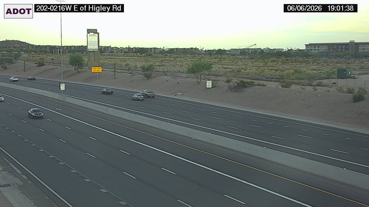 Live snapshot from SR-202 @E of Higley Rd