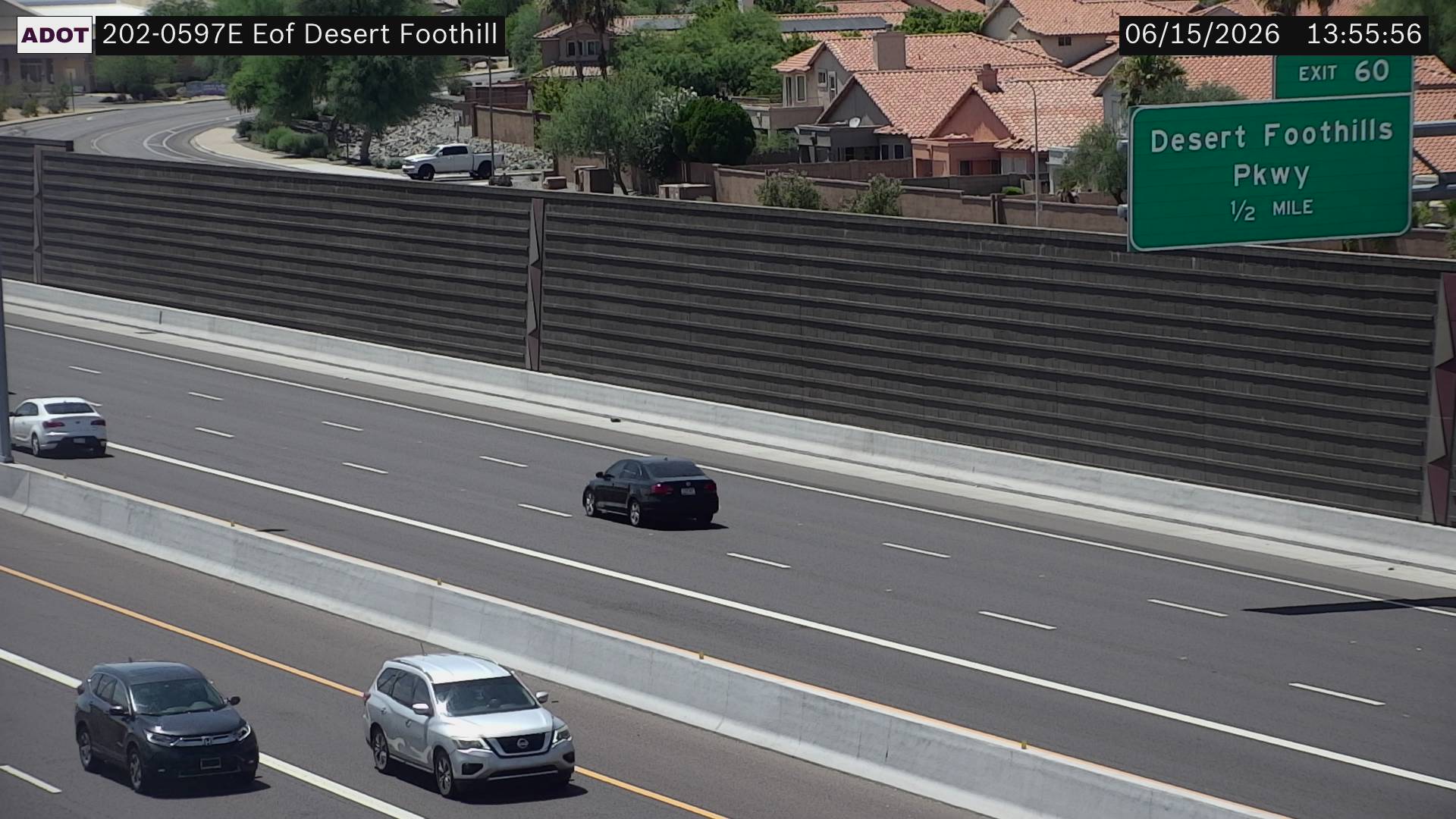 Live snapshot from SR-202 @E of Desert Foothills