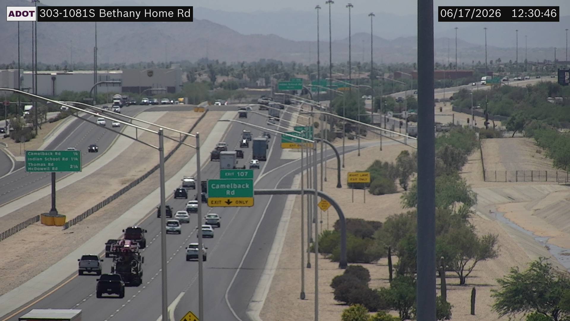 Live snapshot from SR-303 @Bethany Home Rd
