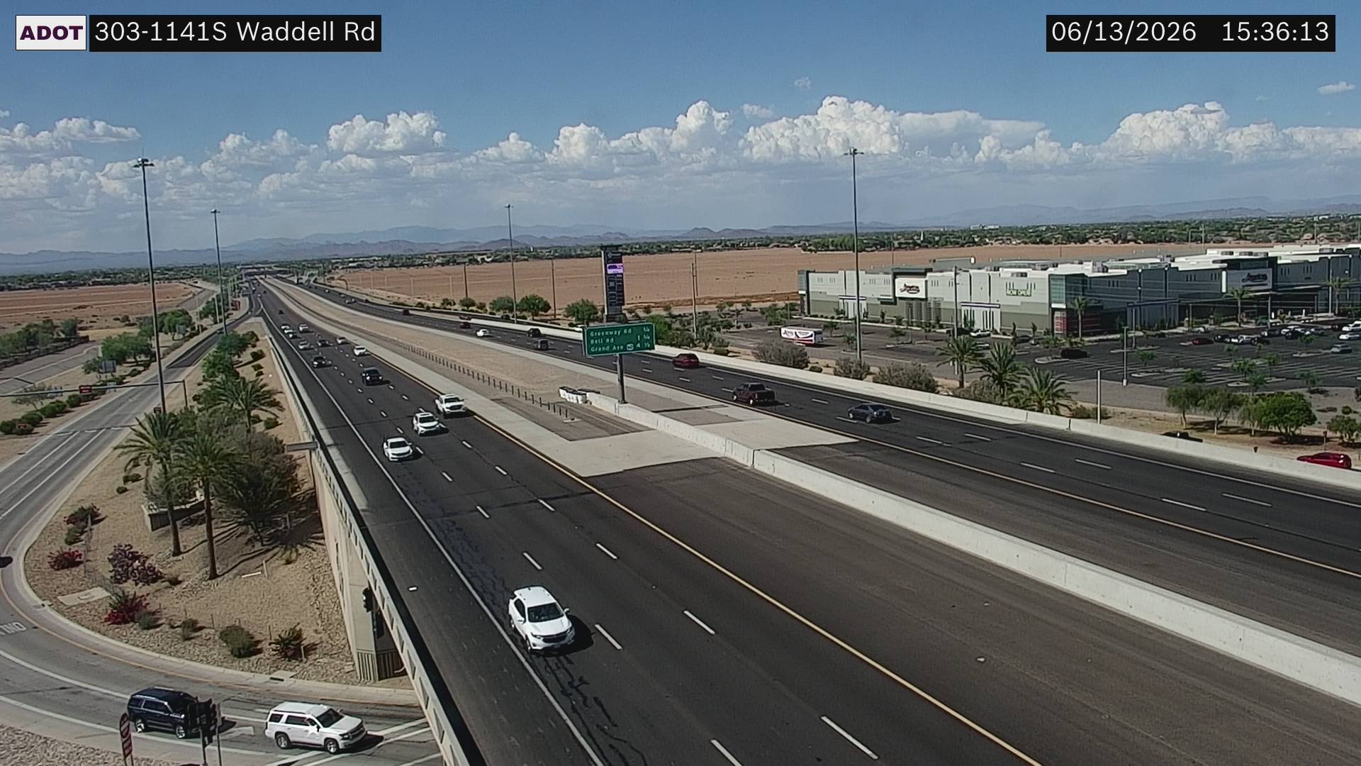 Live snapshot from SR-303 @Waddell Rd