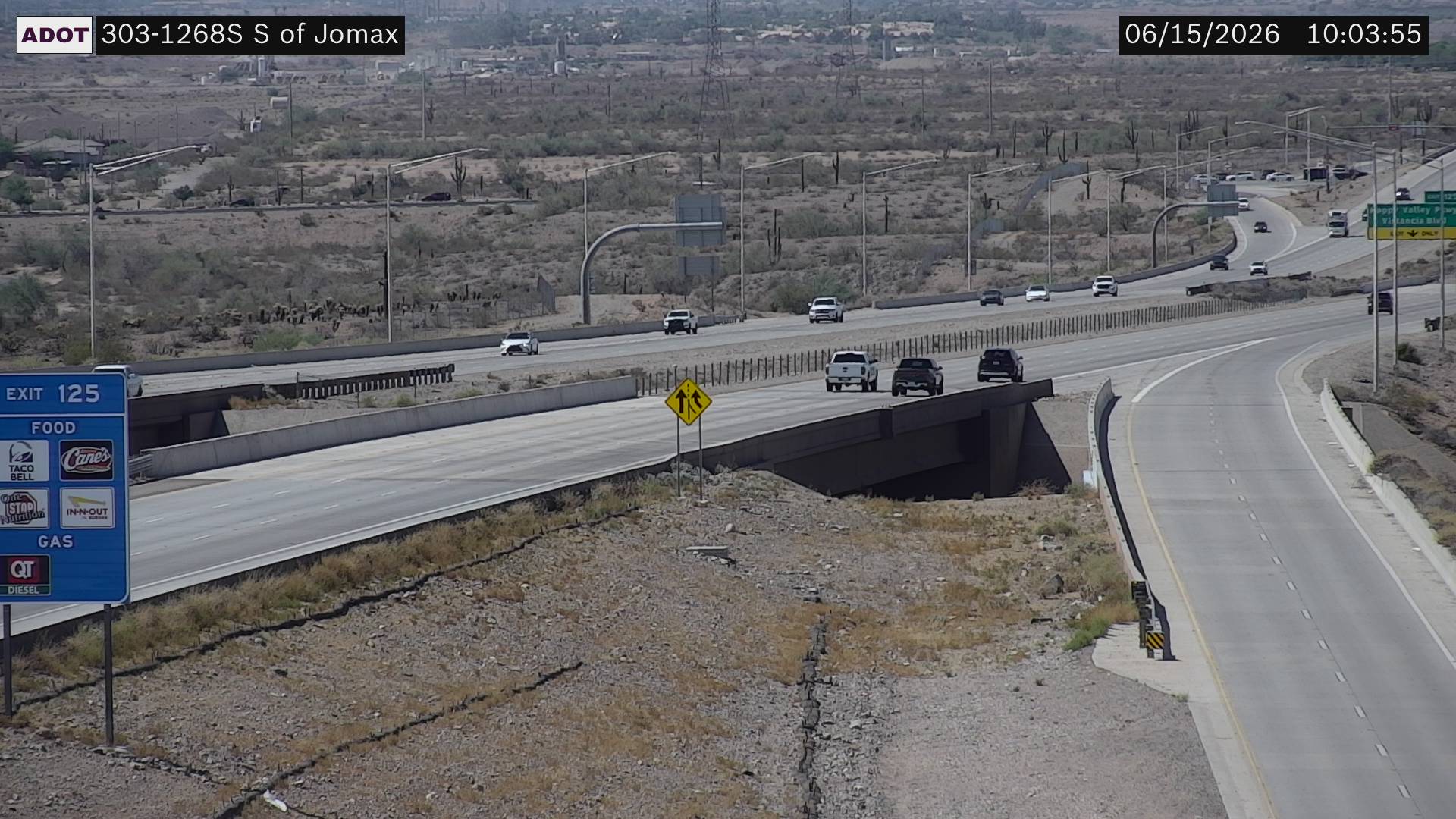 Live snapshot from SR-303 @S of Jomax