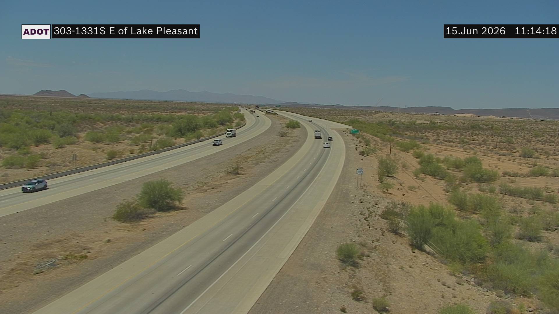 Live snapshot from SR-303 @E of Lake Pleasant