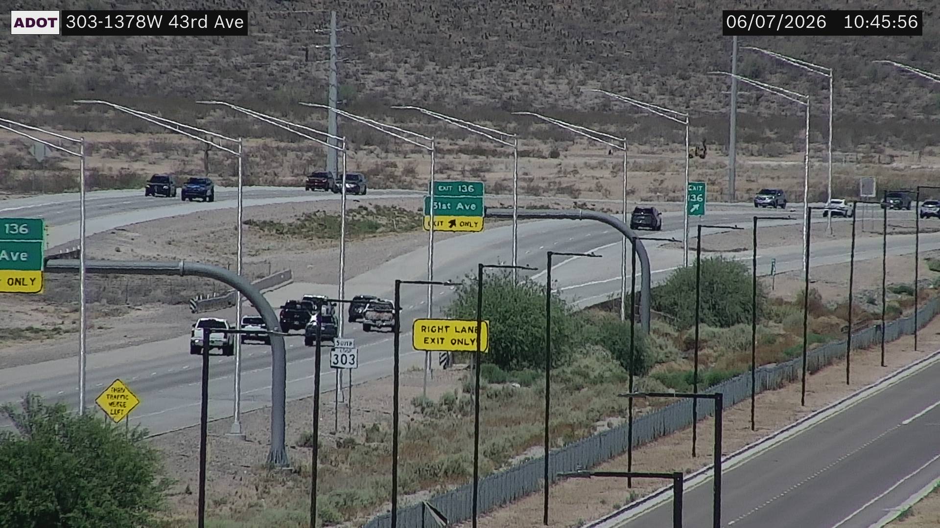 Live snapshot from SR-303 @W of I-17