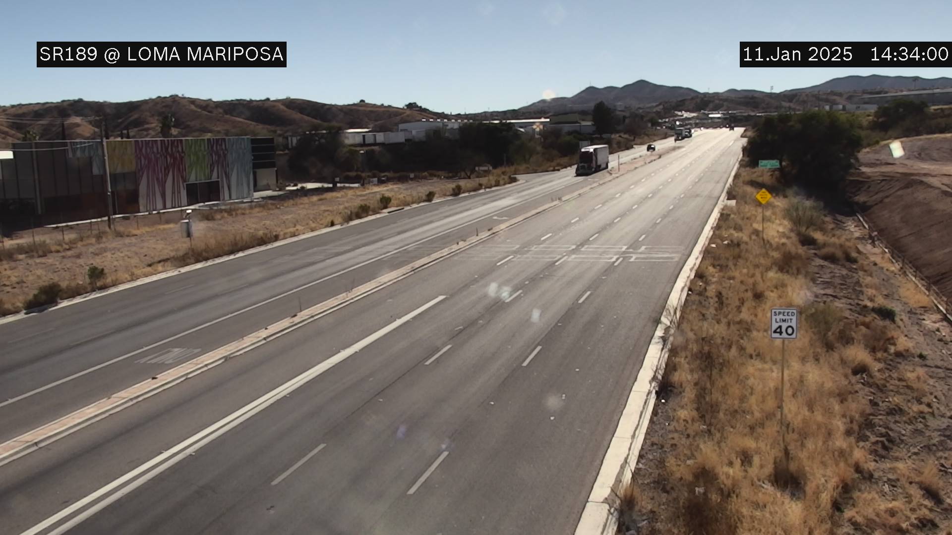 Live snapshot from SR-189 @ Loma Mariposa
SR189 @ Loma Mariposa