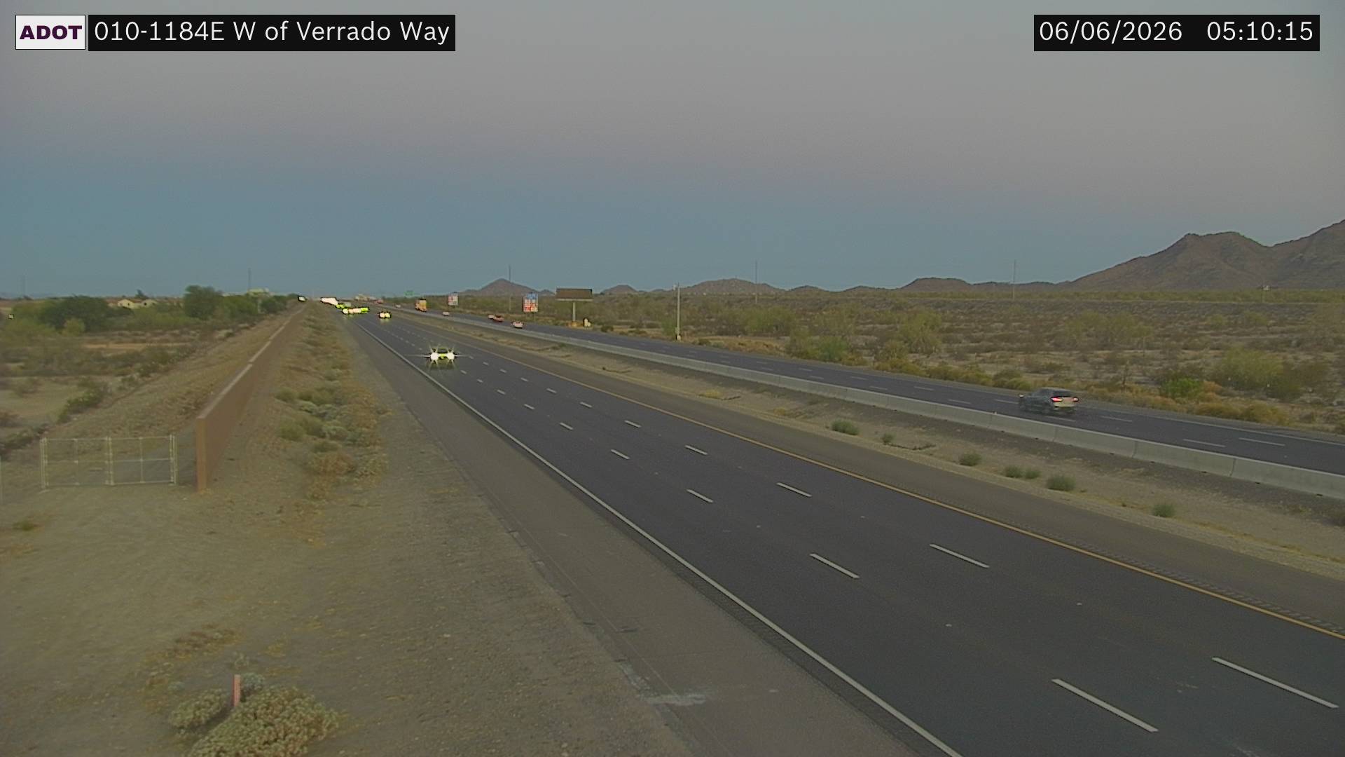 Live snapshot from I-10 @W of Verrado Way