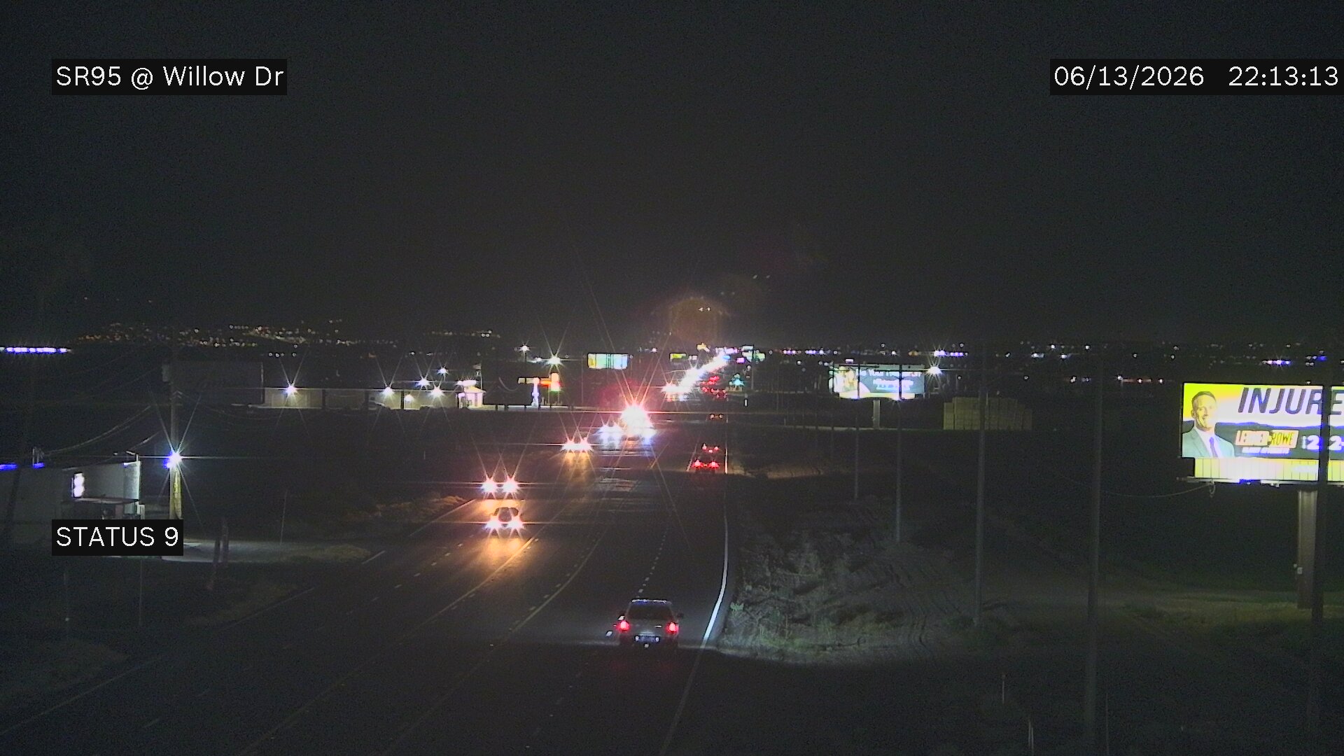 Live snapshot from SR-95 @Willow