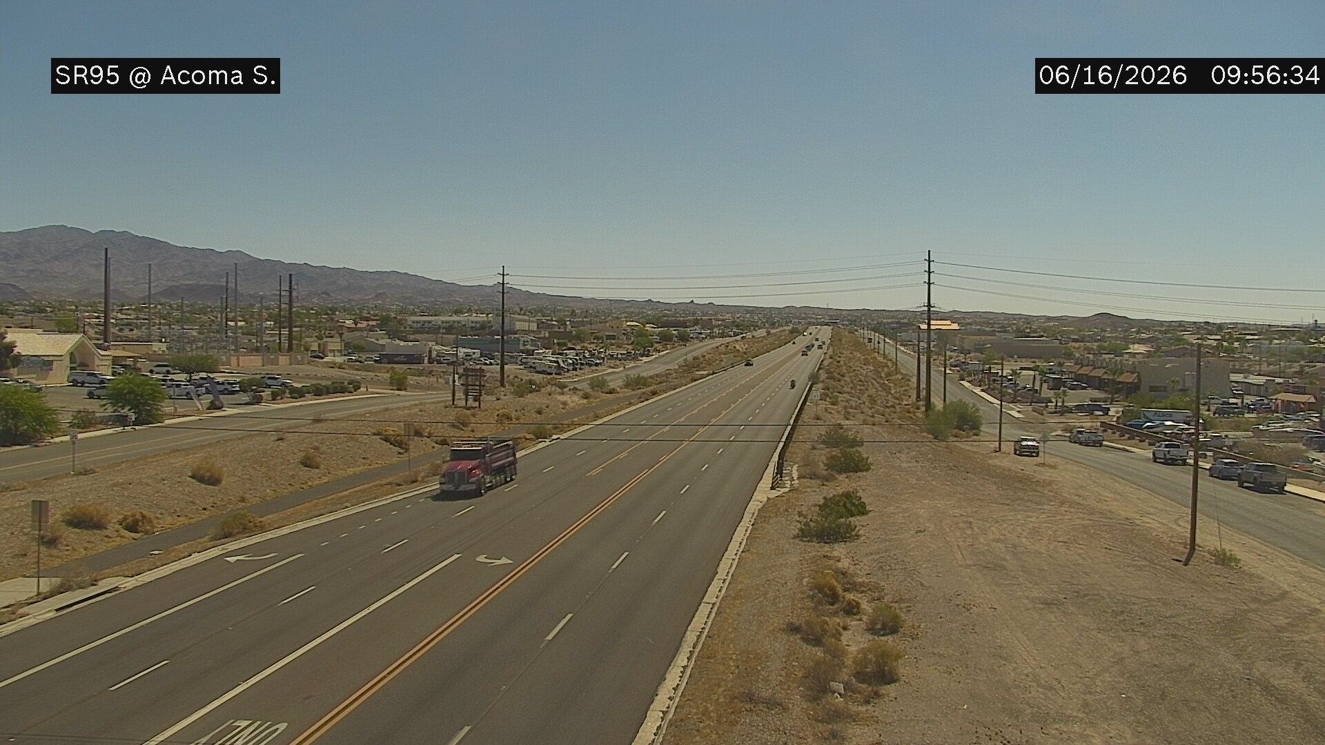 Live snapshot from SR-95 @Acoma