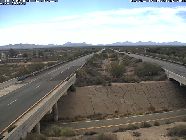 Live snapshot from I-10 @ 380.35
