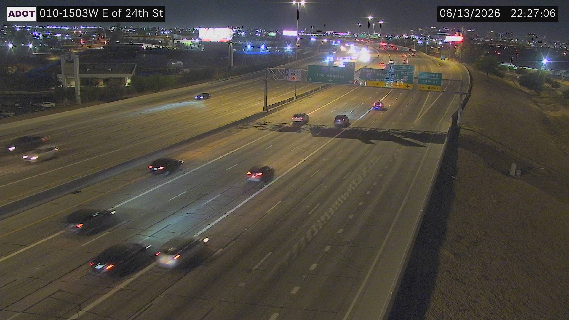 Live snapshot from I-10 @E of 24th St
