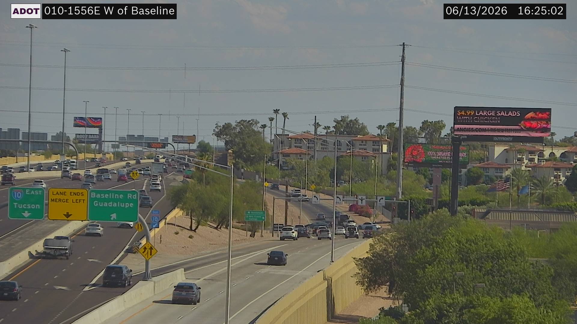 Live snapshot from I-10 @W of Baseline
