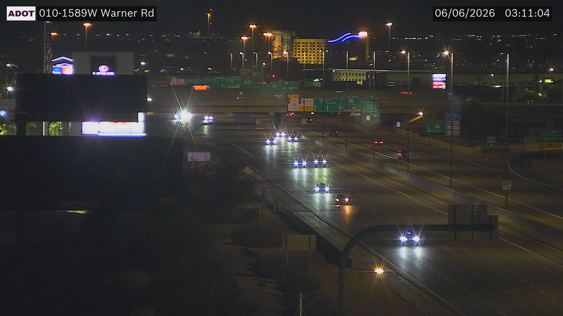 Live snapshot from I-10 @Warner Rd