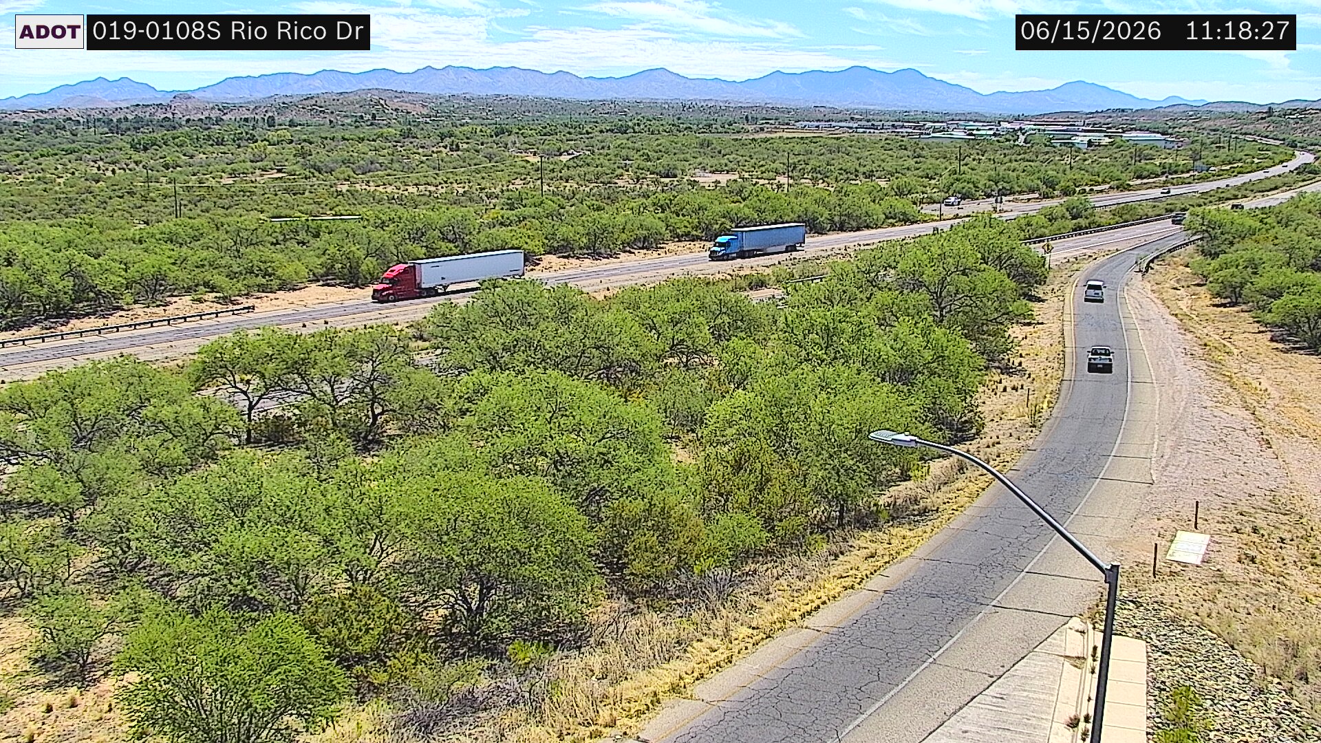 Live snapshot from I-19 @Rio Rico Dr