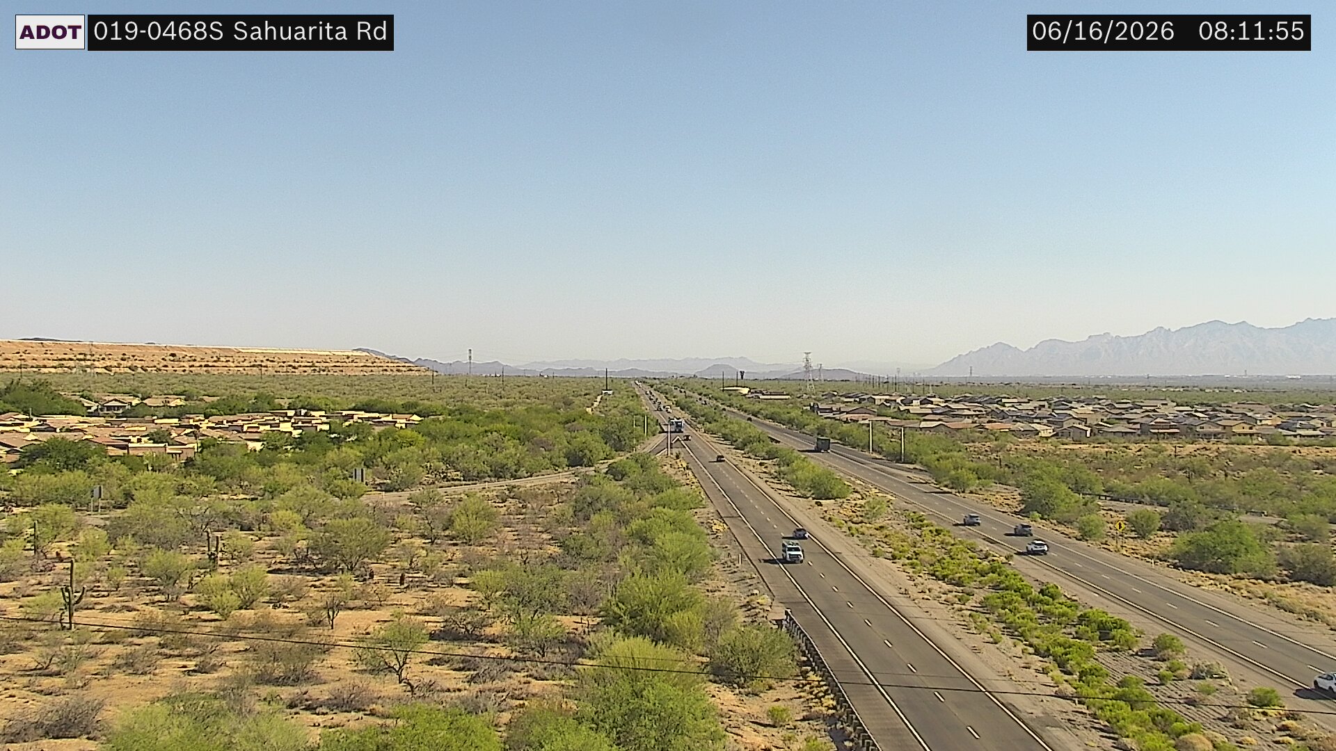 Live snapshot from I-19 @Sahuarita Rs