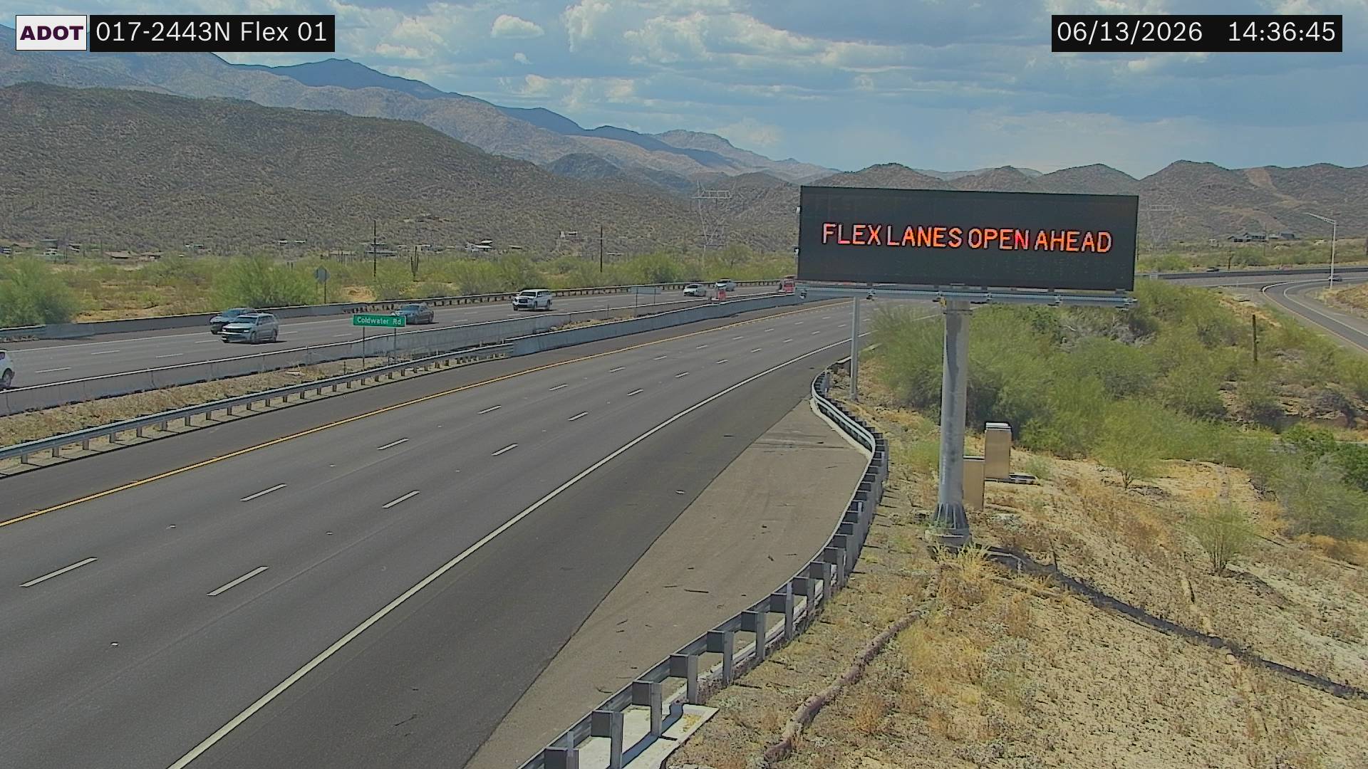 Live snapshot from I-17 @Black Canyon City
