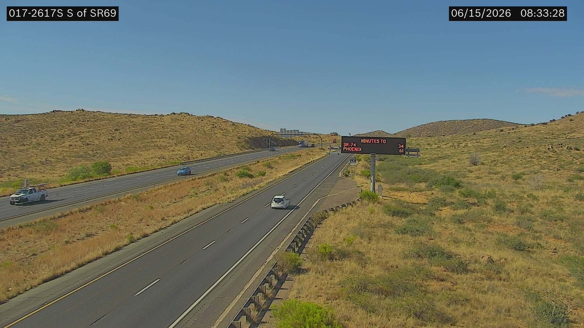 Live snapshot from I-17 @S of SR69