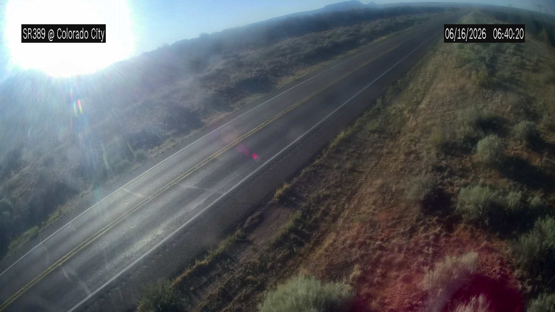 Live snapshot from SR-389 @MP3.3