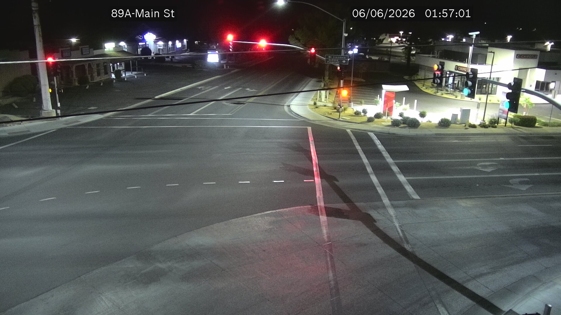 Live snapshot from SR-89a @Main St