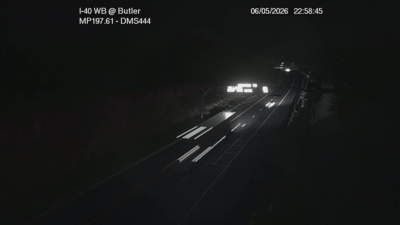 Live snapshot from I-40 @Butler