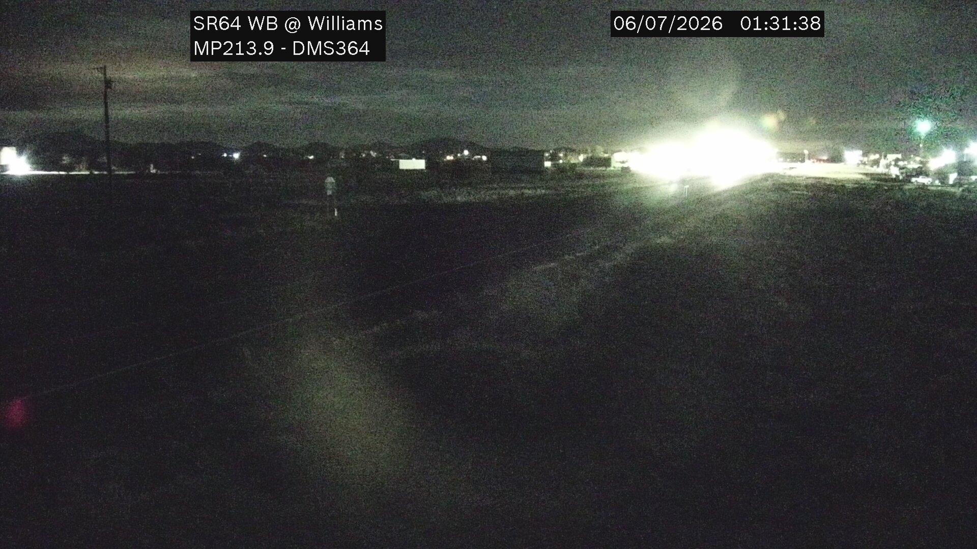 Live snapshot from SR-64 @Williams