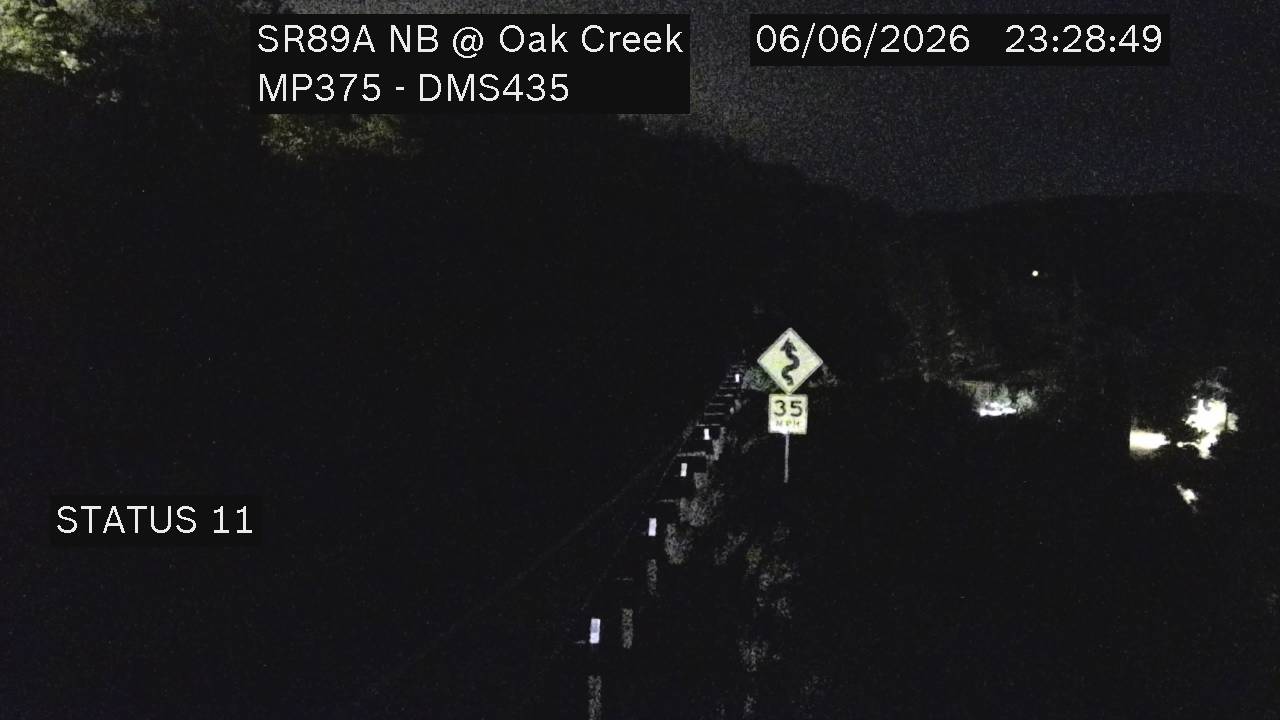 Live snapshot from SR-89A @Oak Creek