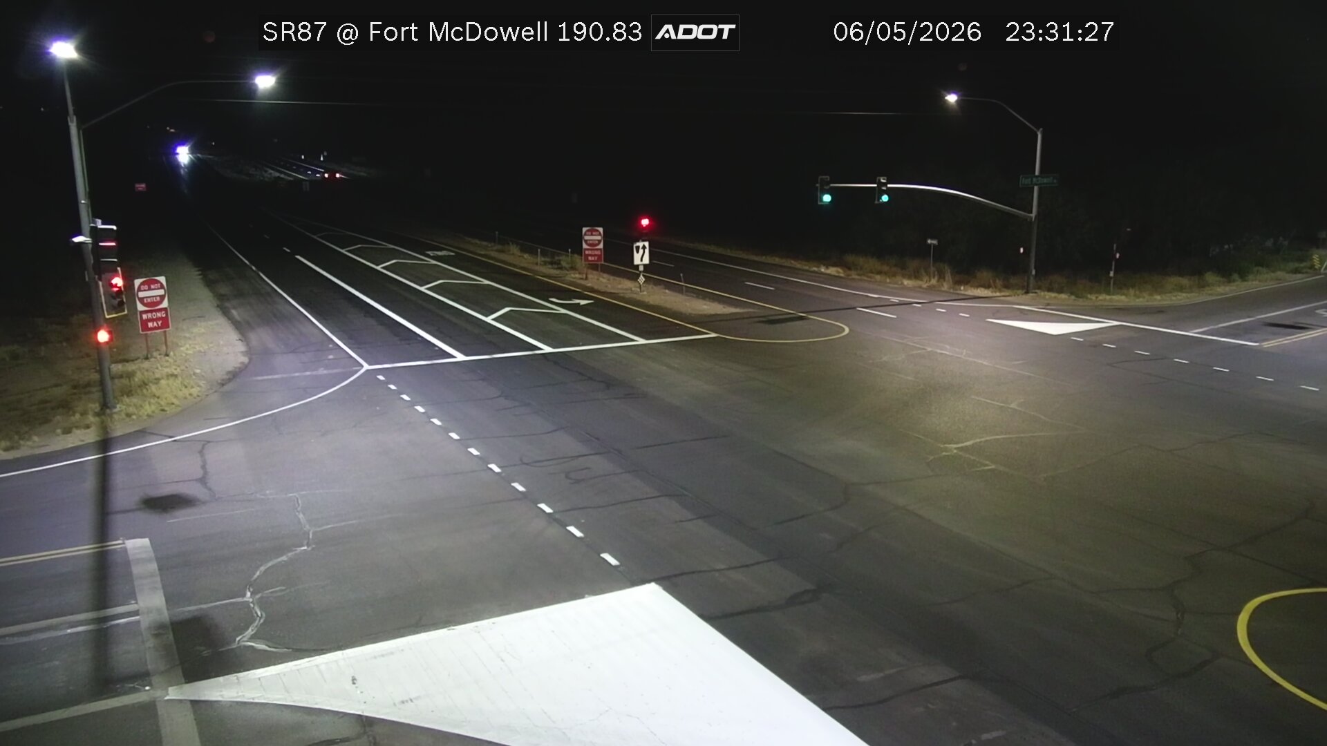 Live snapshot from SR-87 @Fort McDowell