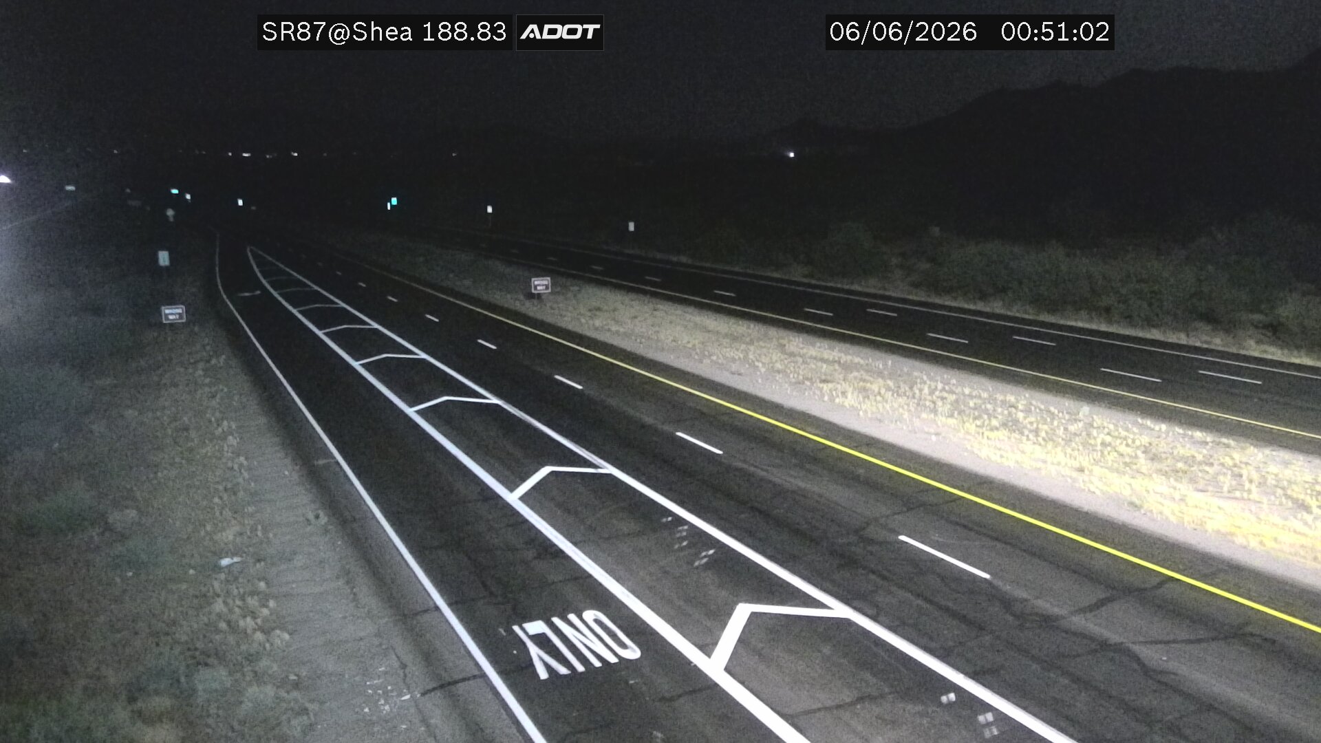 Live snapshot from SR-87 @Shea Blvd