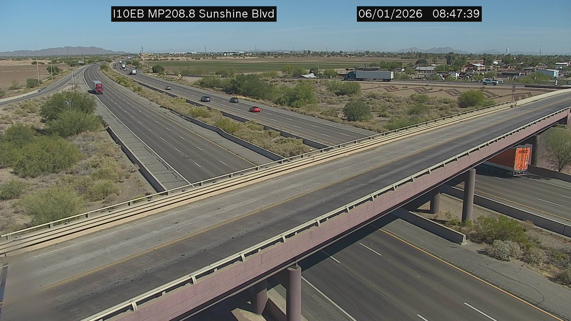 Live snapshot from I-10 @Picacho Peak
