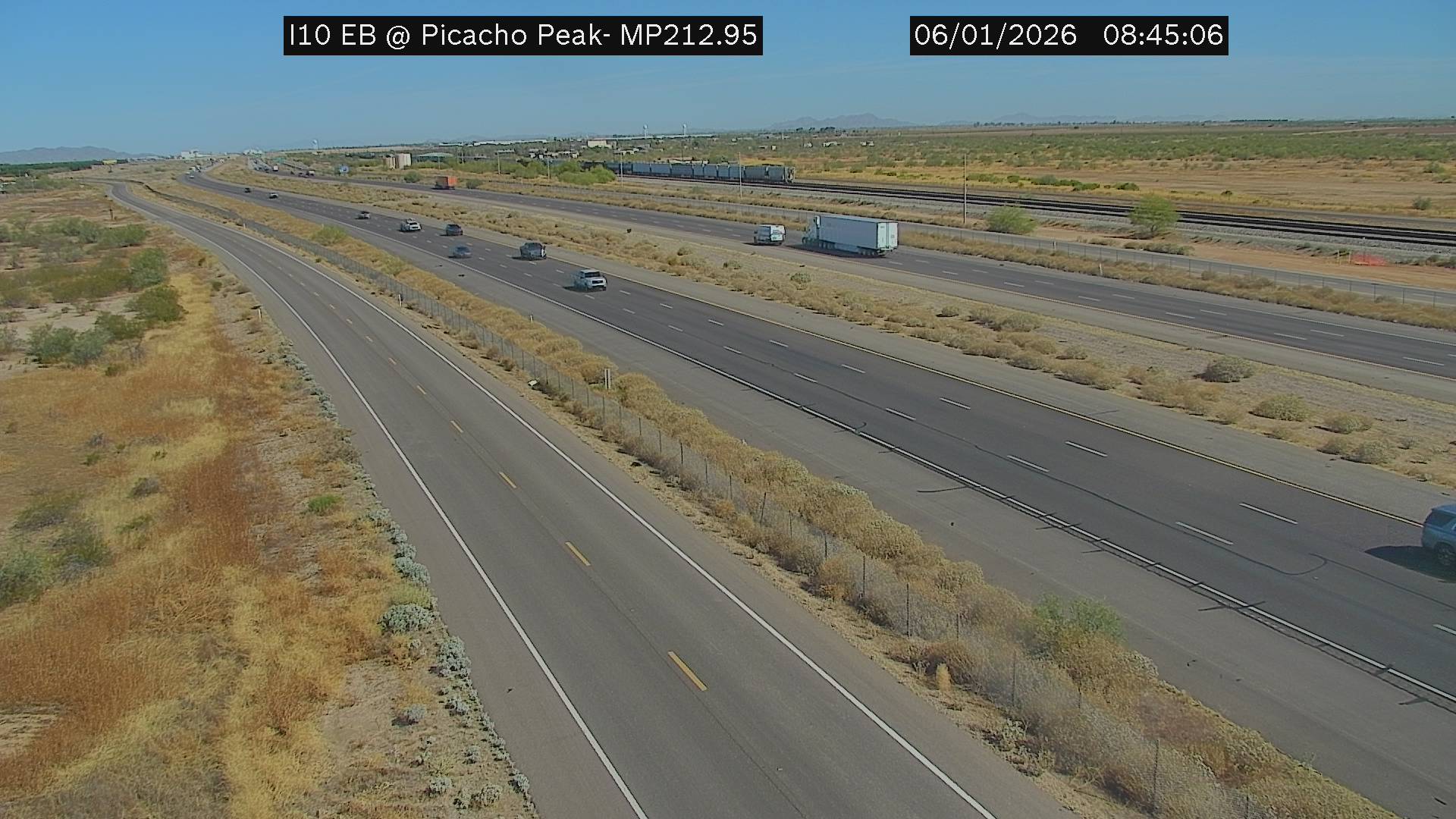 Live snapshot from I-10 @Picacho Peak