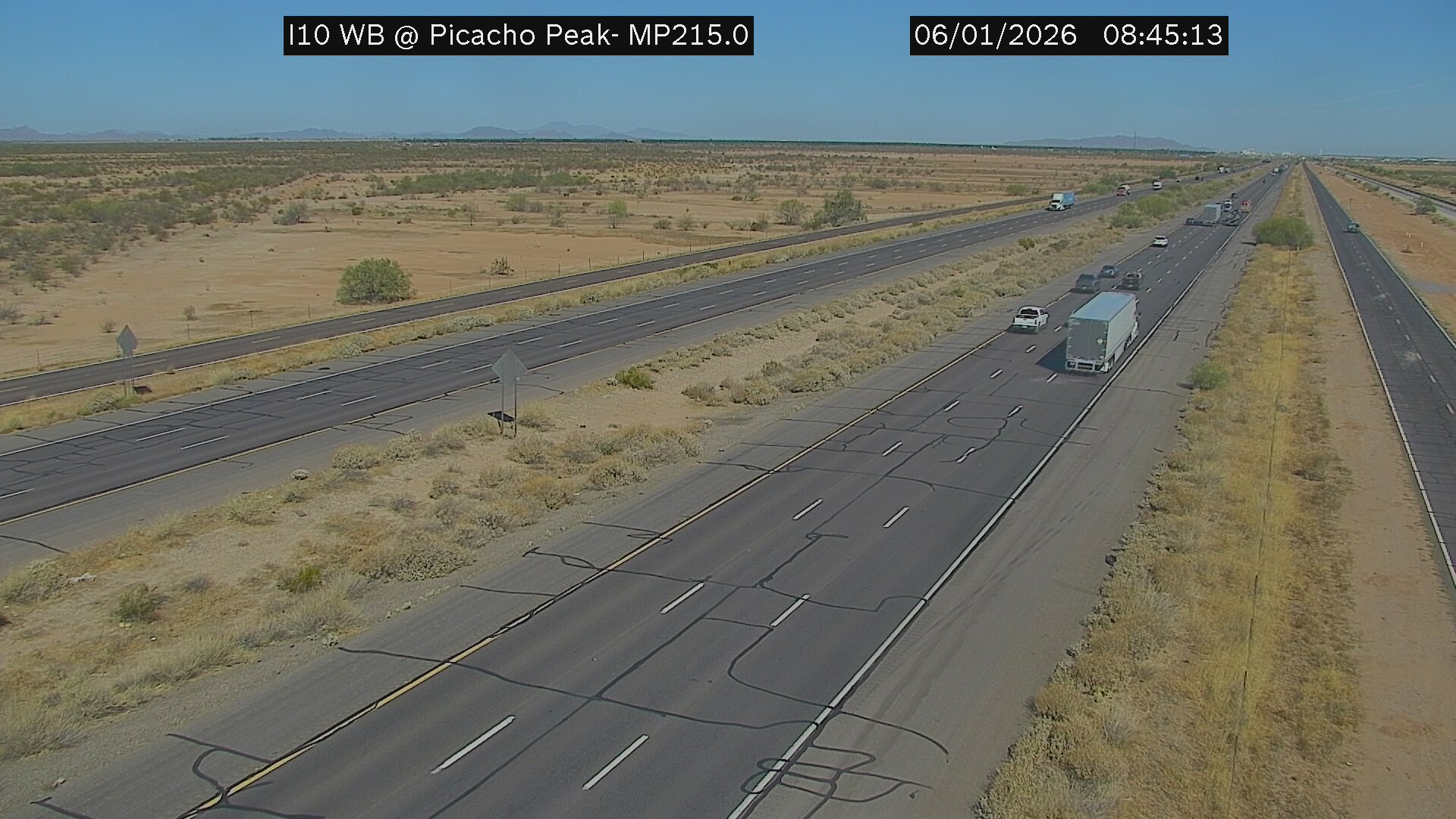 Live snapshot from I-10 @Picacho Peak