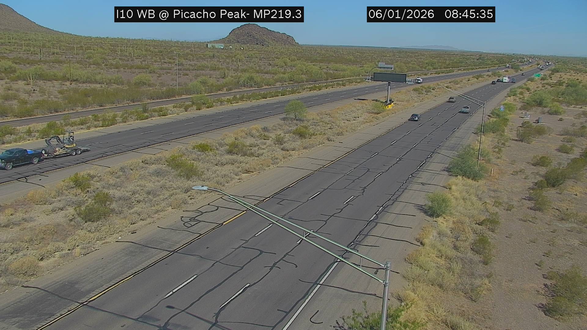 Live snapshot from I-10 @Picacho Peak