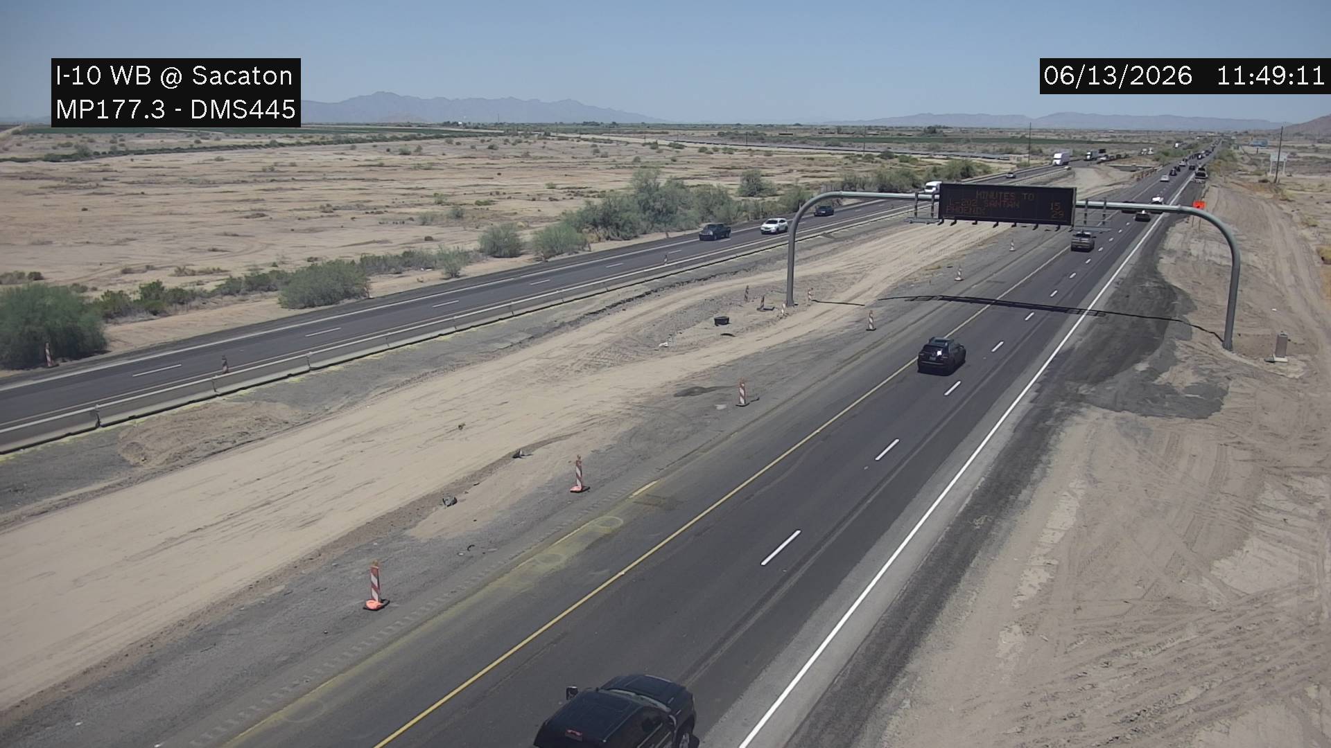 Live snapshot from I-10 @Sacaton