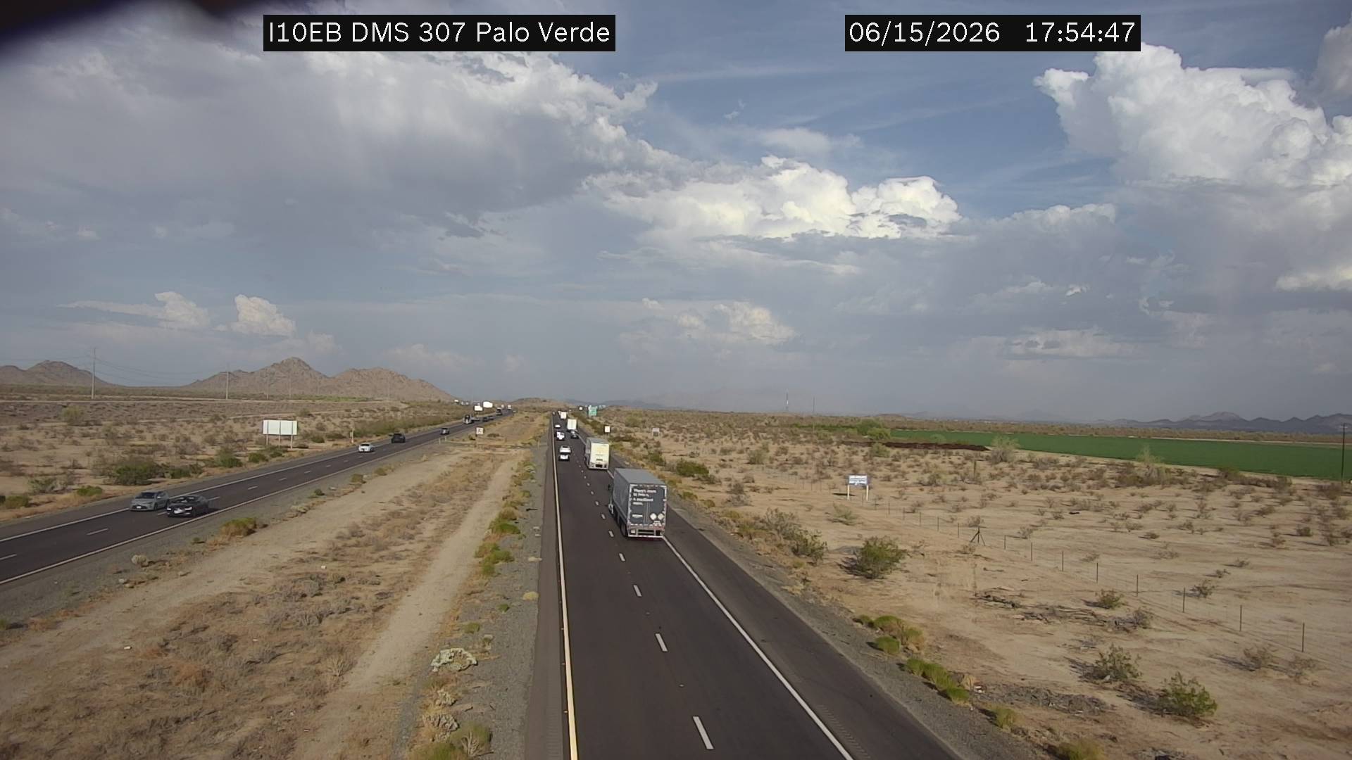 Live snapshot from I-10 @Palo Verde Pkwy