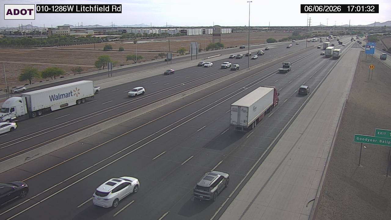 Live snapshot from I-10 @Litchfield Rd